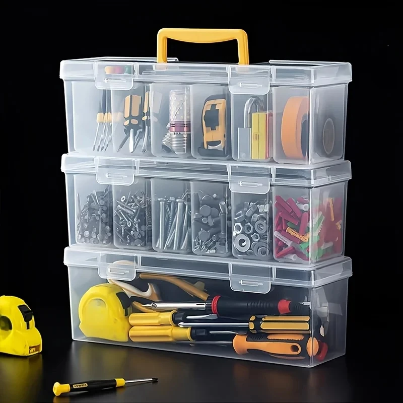 6 Removable Bins Hardware Case