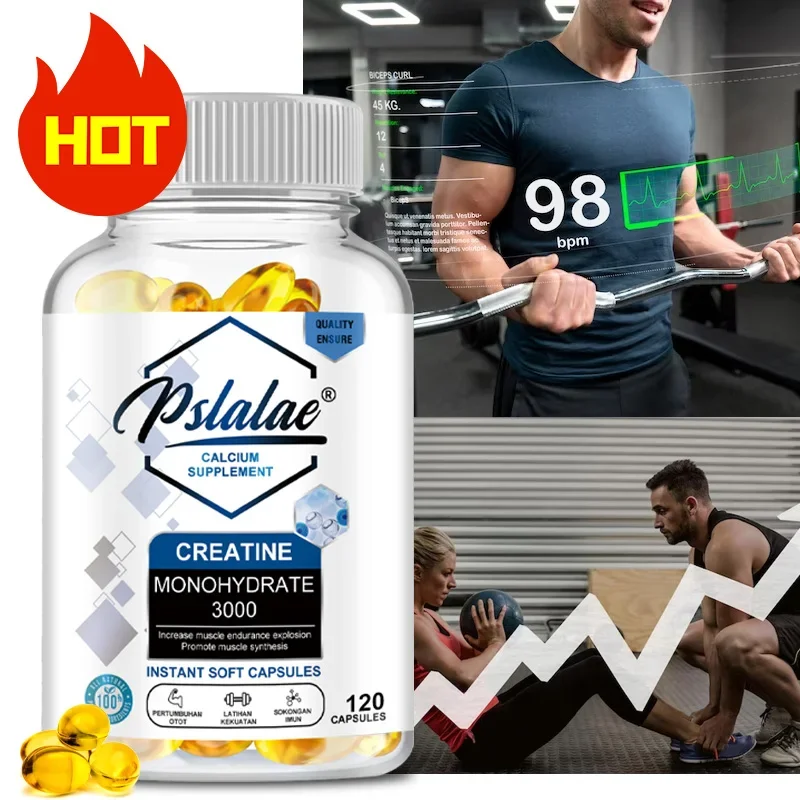 Creatine Monohydrate Extract - Improves Physical Performance During Continuous Short-term, High-intensity Exercise