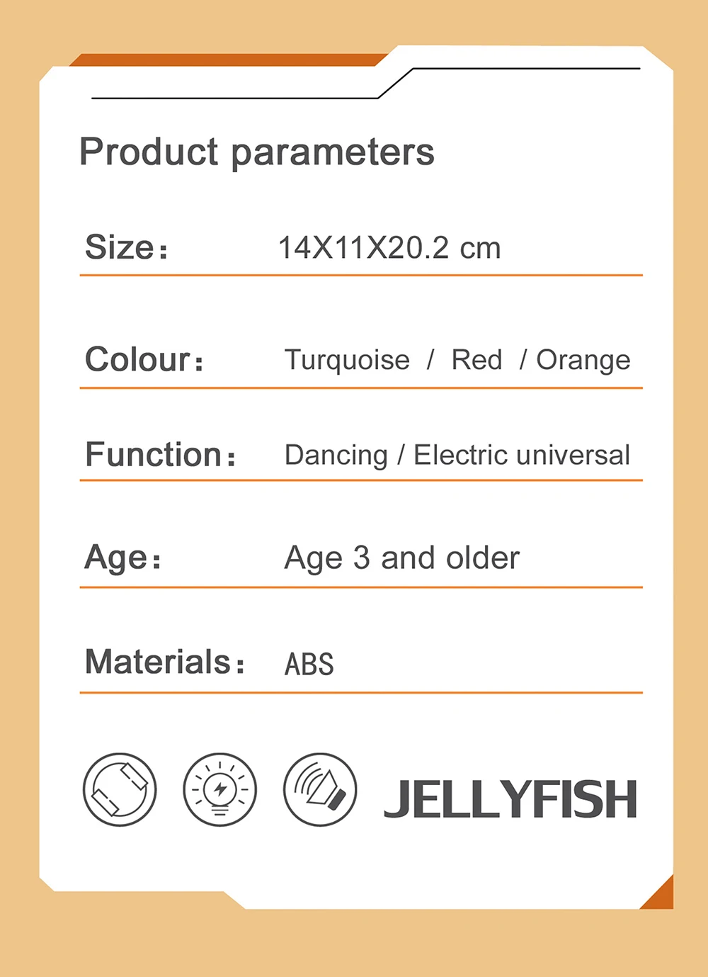 Dansende Octopus Kid Elektronisch huisdierspeelgoed Cartoon Interactieve ontwikkeling Bewegend onderwijs Peuterspeelgoed Cadeau Creatief verjaardagscadeau