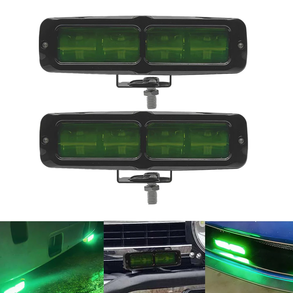 

Для квадроциклов, внедорожников, грузовиков, тракторов: 2 шт. 30W 6-дюймовые светодиодные рабочие фары, противотуманные фары для бездорожья, ходовые огни, рабочие лампы, противотуманные фары для автомобиля