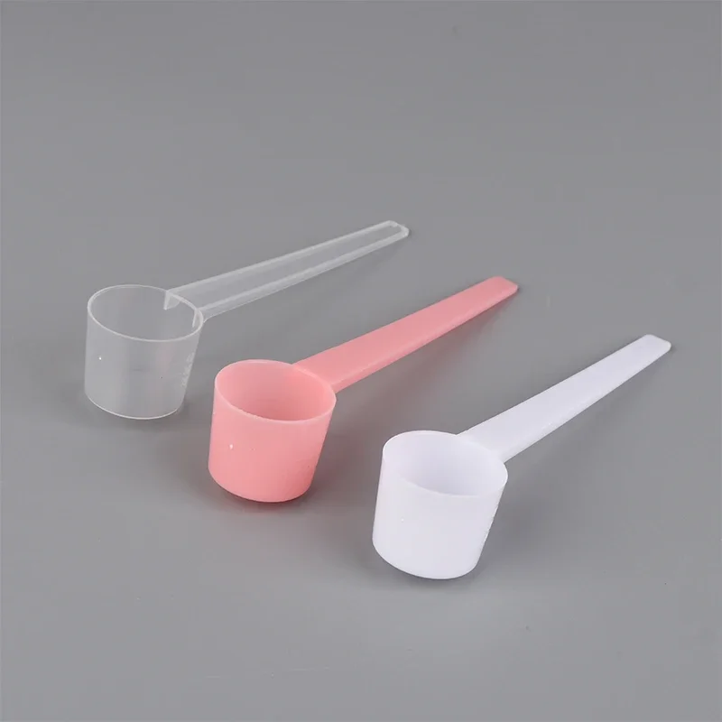 

10Pcs 5g Measuring Spoons Coffee Protein Milk Powder Scoop Kitchen Gadgets DIY Plastic Measuring Spoon