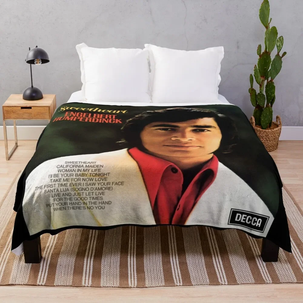 

Engelbert Humperdinck sweetheart Throw Blanket Retros Kid'S Blankets For Sofas Blankets