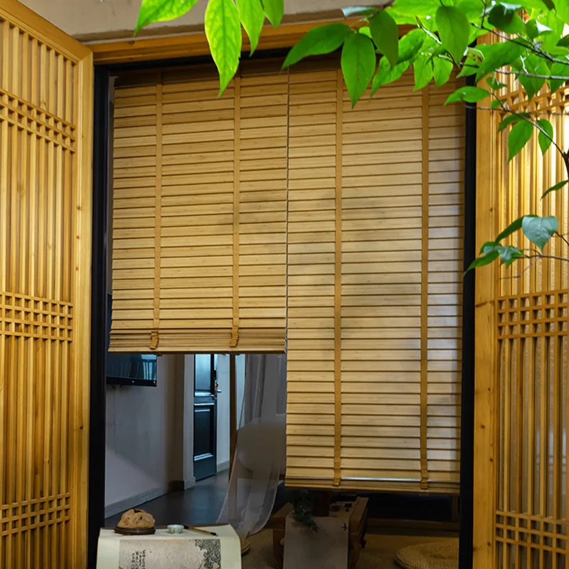 Bamboo Blinds for Window Shade Outdoor Indoor Curtains and Natural Materials