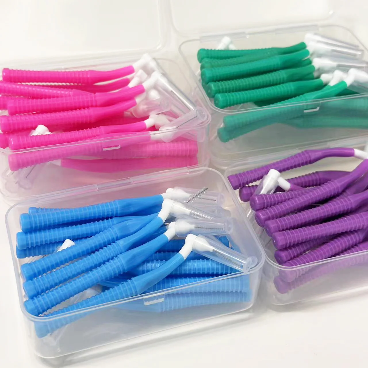 L type Toothbrush Interdental brush interchangeable interdental brush posterior interdental brush orthodontic toothbrush