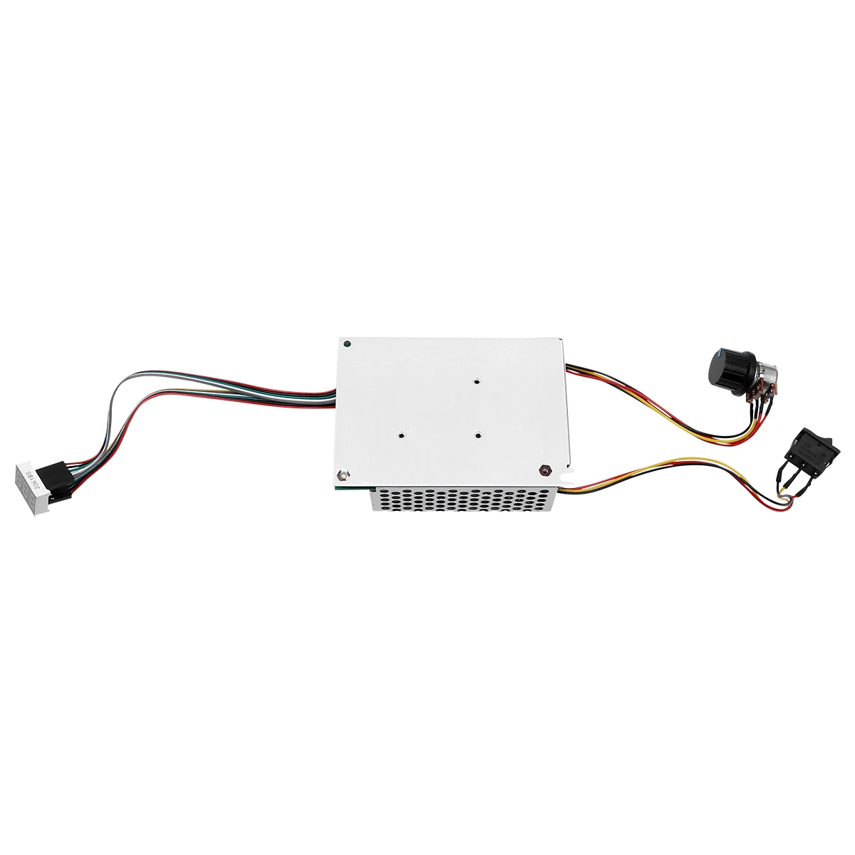 

DC Motor Speed Controller Lightweight Driver Adjustable Fuse Protected Plastic Reversible