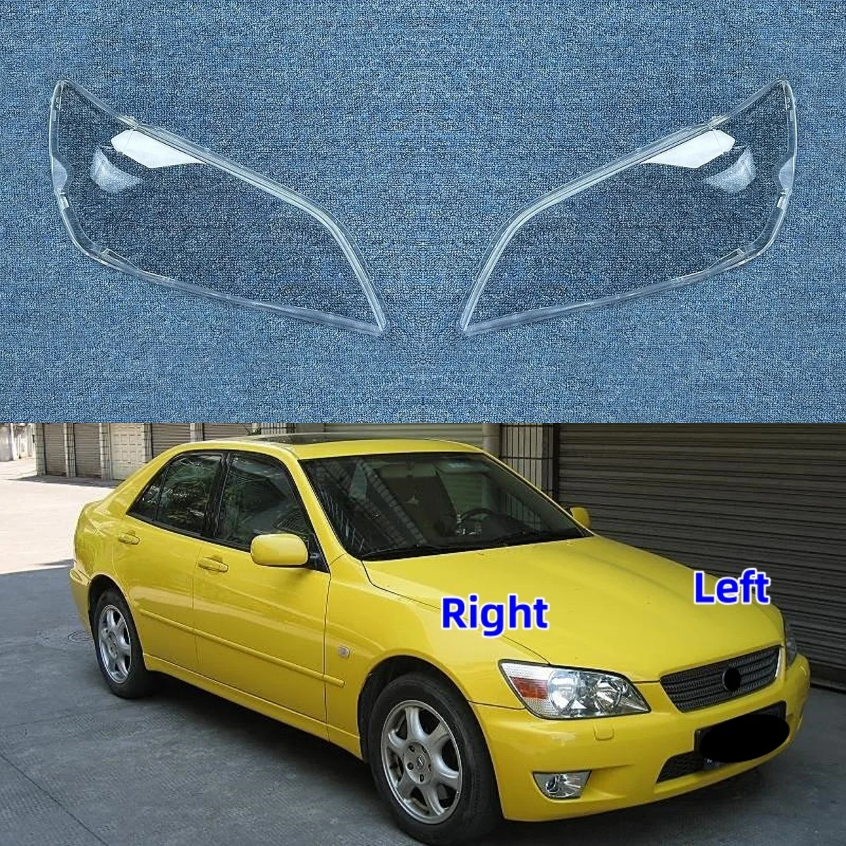 

Для Lexus IS IS200 2001 2002 2003 2004 2005 автомобильные фары стеклянная крышка объектива прозрачные фары стеклянный корпус замена абажура