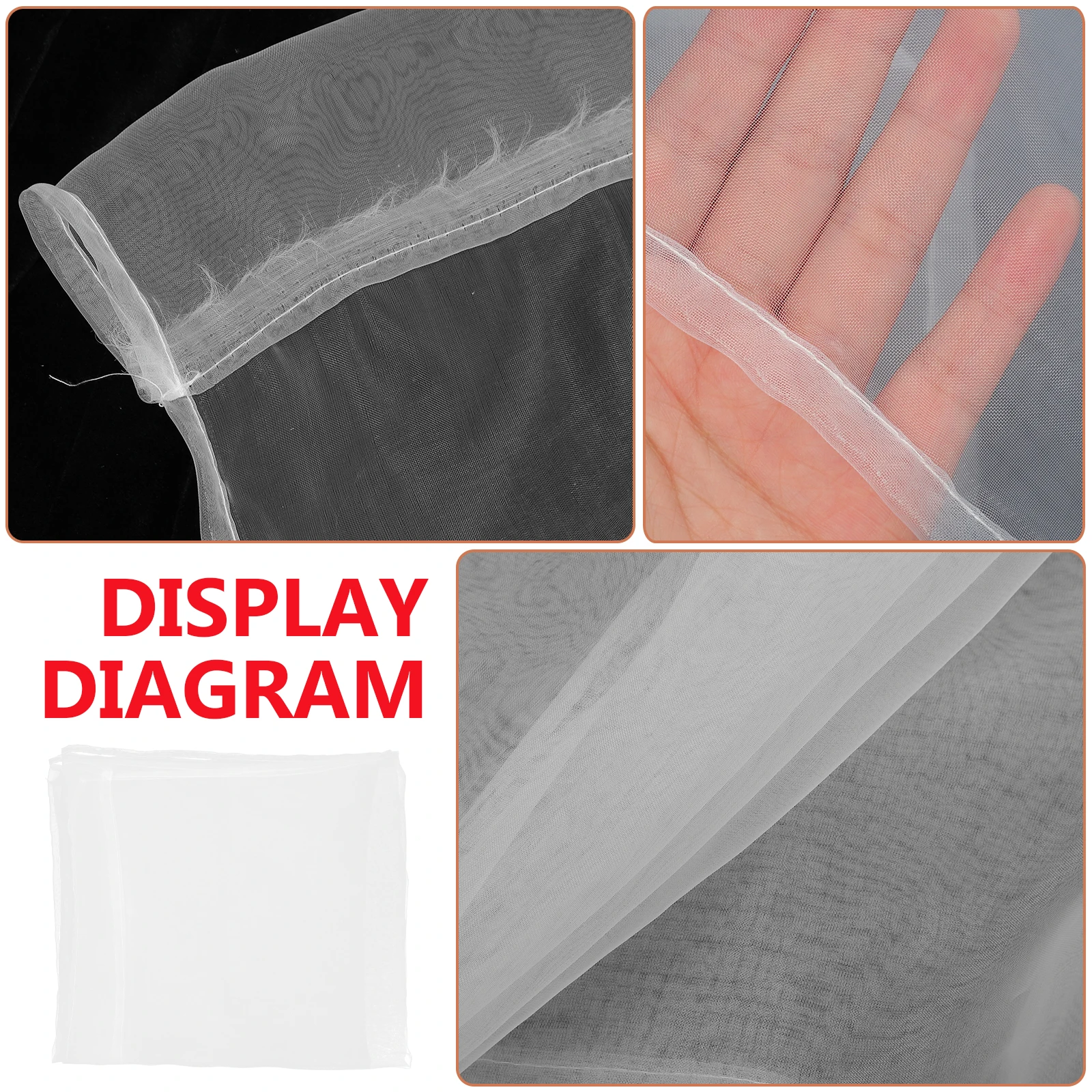 

2pcs Sheer Curtains Clear Window Curtain For Living Room Bedroom Light Filtering Decorative Privacy Polyester Panels Home Office