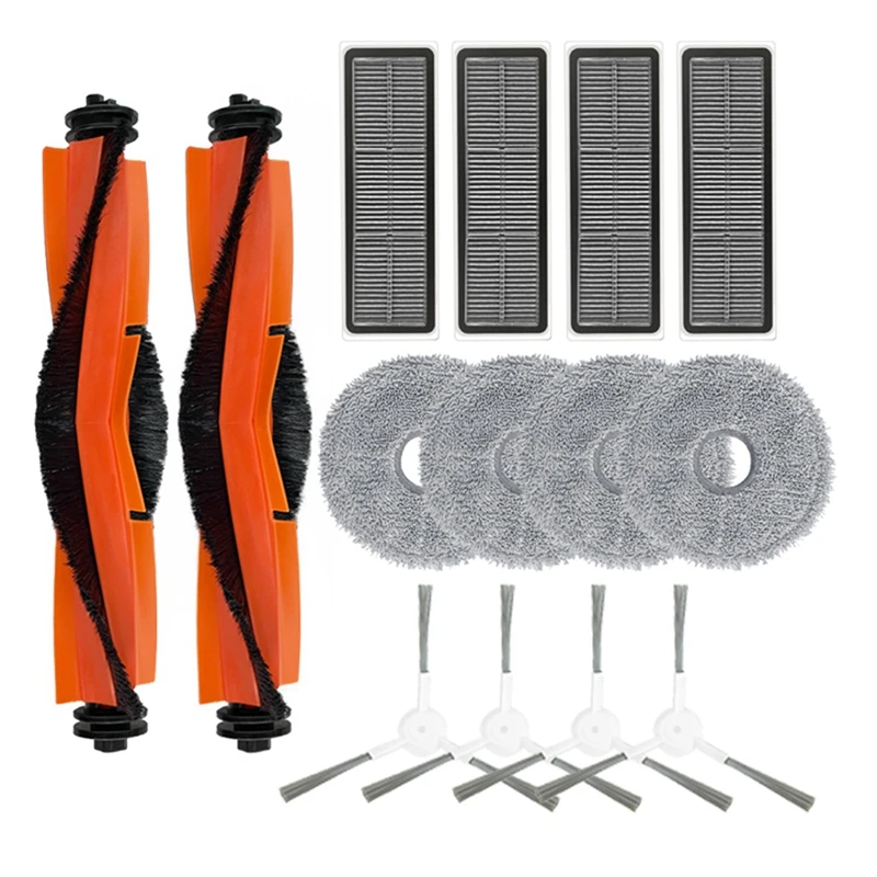 드림 W20 프로 울트라 RLW32LE 용 메인 사이드 브러시 헤파 필터 걸레 패드 교체 예비 부품