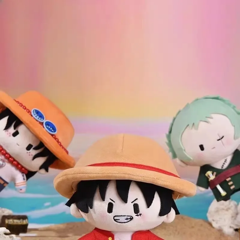 

Горячая аниме цельная милая мягкая кукла персонажи мультфильмов Луффи Зоро творчество плюшевая игрушка подарки на день рождения