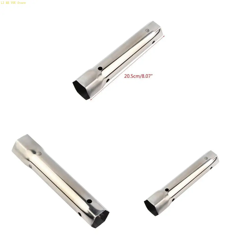 W3JE Plumbers Spanner Wrench Set Shower for Valve Socket Wrench Set Box Wrench for Water Tap Installation & Maintenan