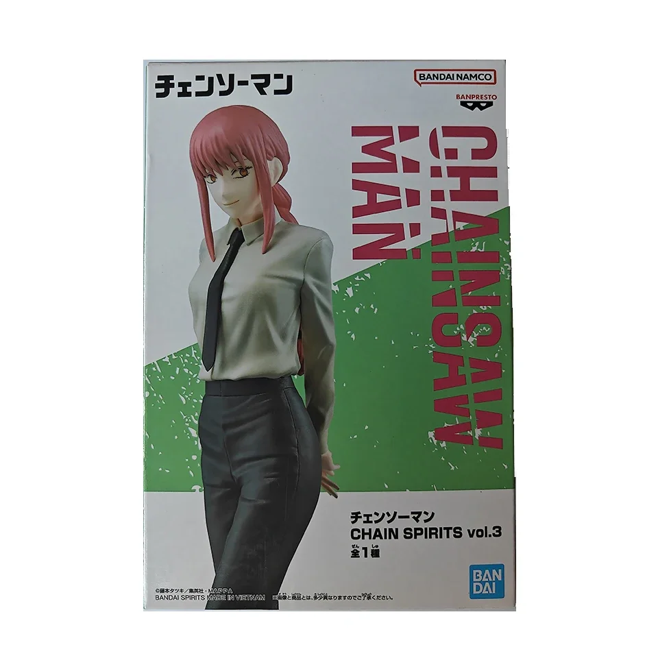 الأصلي حقيقية Banpresto سلسلة الأرواح بالمنشار رجل 16 سنتيمتر ماكيما شخصية لعبة مجسمة هدية جمع