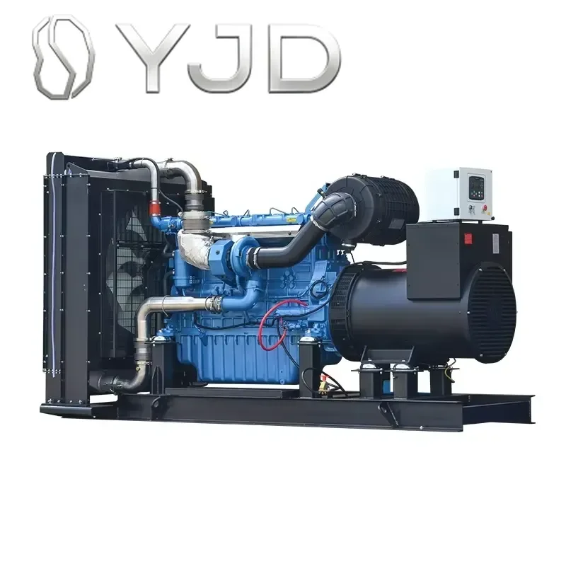 YJD China Three Phase 500kva diesel Genset Weichai Generator Price 400kw diesel Engine for Sale