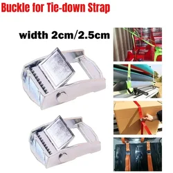 1pc 20/25mm Zinc Alloy Buckles For Heavy Duty Tie‑Down Cargoes Strap Fixed Tensioner For Case Luggage And Toolboxes