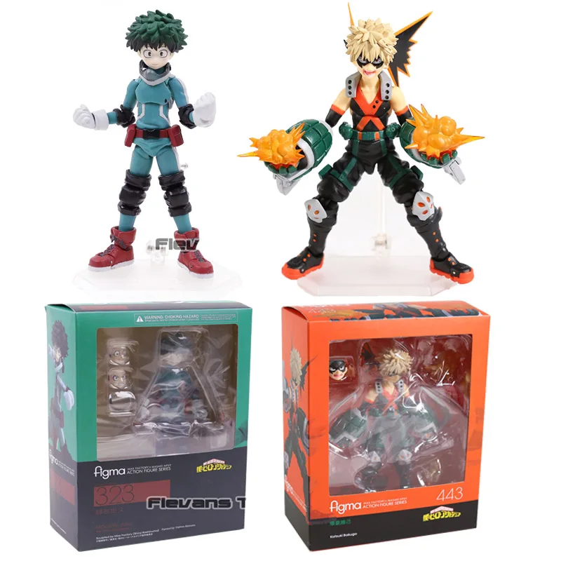 Figma Katsuki Bakugo 443 Midoriya Izuku 323 подвижная сборная фигурка модель игрушка
