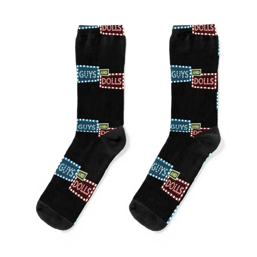 Guys And Dolls - 1955 Socks FASHION Heating sock Woman Socks Men's