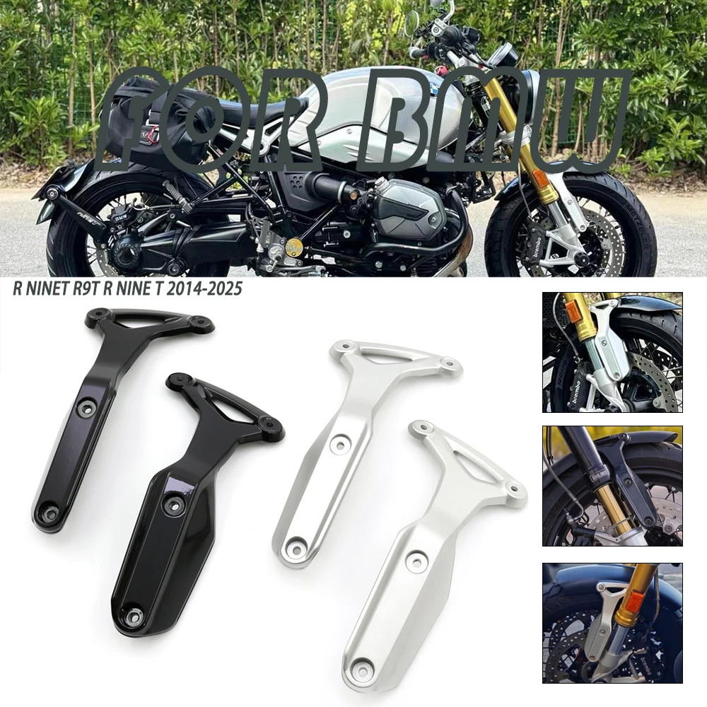 

Motorcycle Aluminum Side Fender Mud Guard Hugger Bracket Legs Fairing Cowl For BMW R NineT R9T R Nine T 9 T 2014-2025 2024 2023
