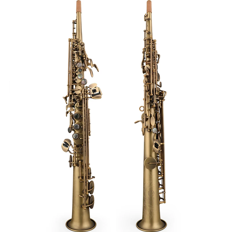 

JEK 700RH JSS Bb Сопрано Саксофон Античная медь Моделирование Винтажная отделка краски Тайвань, Китай Экзаменатор класса для начинающих Major