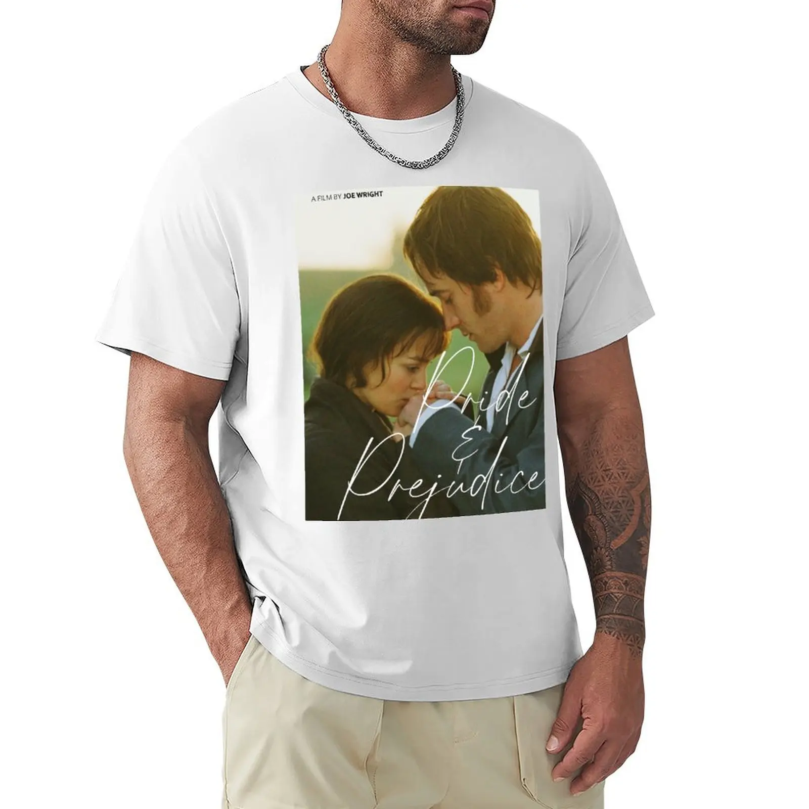 ROMANCE - Pride & Prejudice T-shirt shirts graphic tees graphics quick drying vintage clothes oversized t shirt men