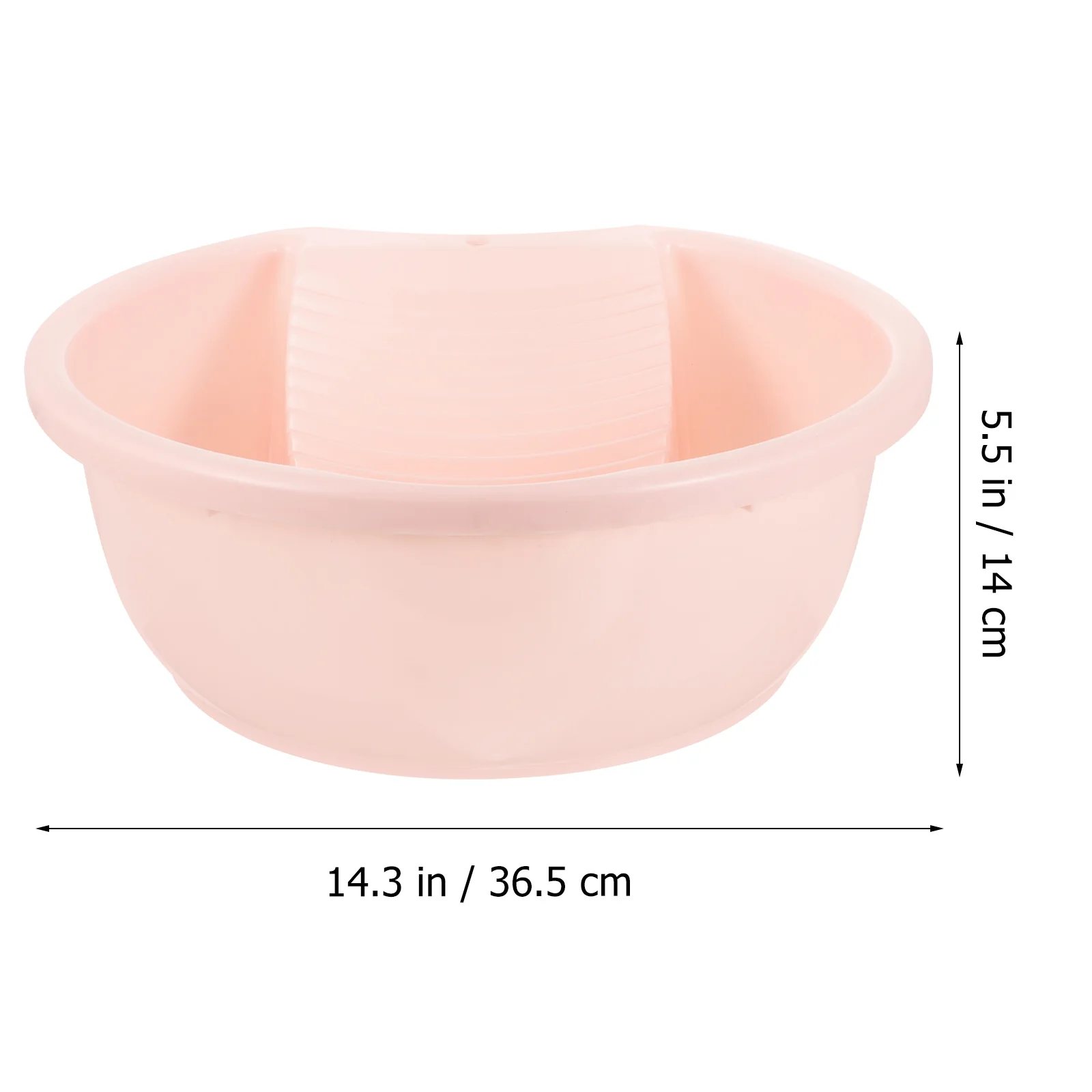 

Wash Basin Mini Thick Washboard Clothes Large Washing Plastic for Laundry Pink