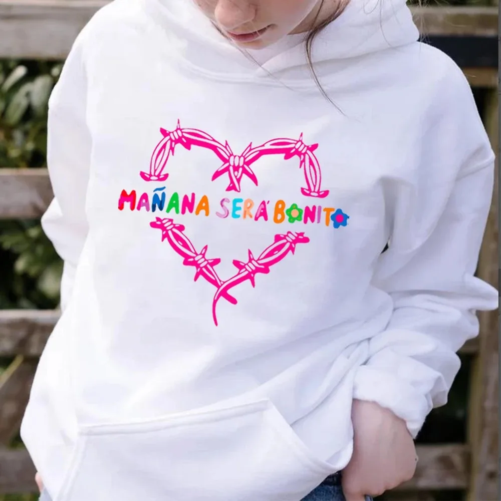 Karol G Mana Sera Bonito With Hearth Hoodie Trendy Retro Music Sweatshirt Manana Sera Bonito Cute Karol G Hoodie Sweatshirt