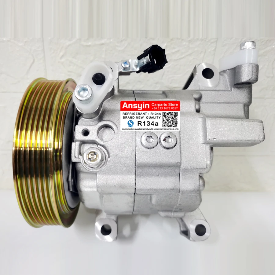 AC Compressor For Nissan Almera Mk II Sunny N16 1.6 1.8 DKV11G 926004M410 5060215400 92600-4Z002 92600-4Z000 92600-4Z003