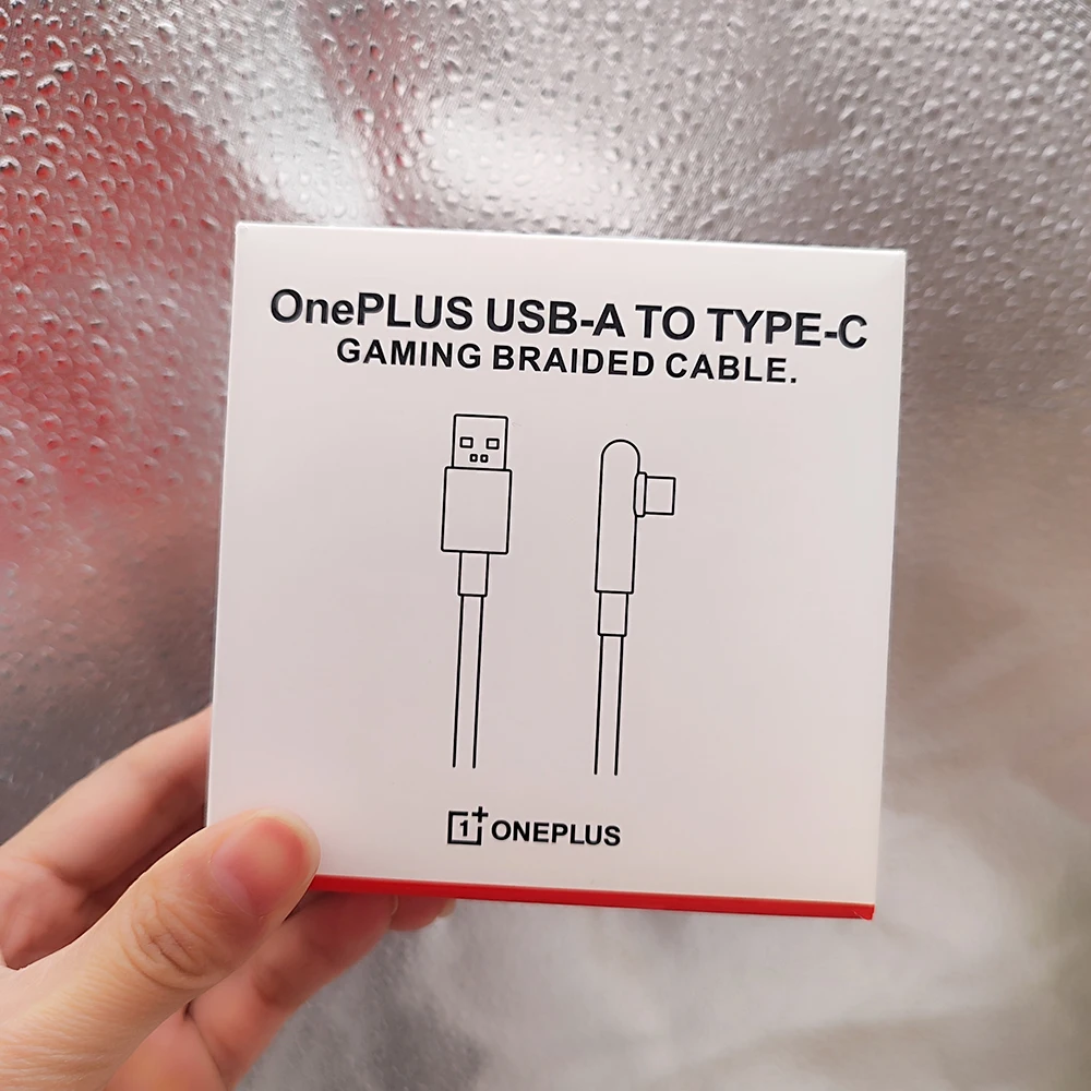 Oneplus USB Type C Cable 90 Degree elbow Nylon Braided 100cm Fast Charging Data Cable for 1+ 15R 13R 12R 11R 10R Nord 2 3 4 5 2T
