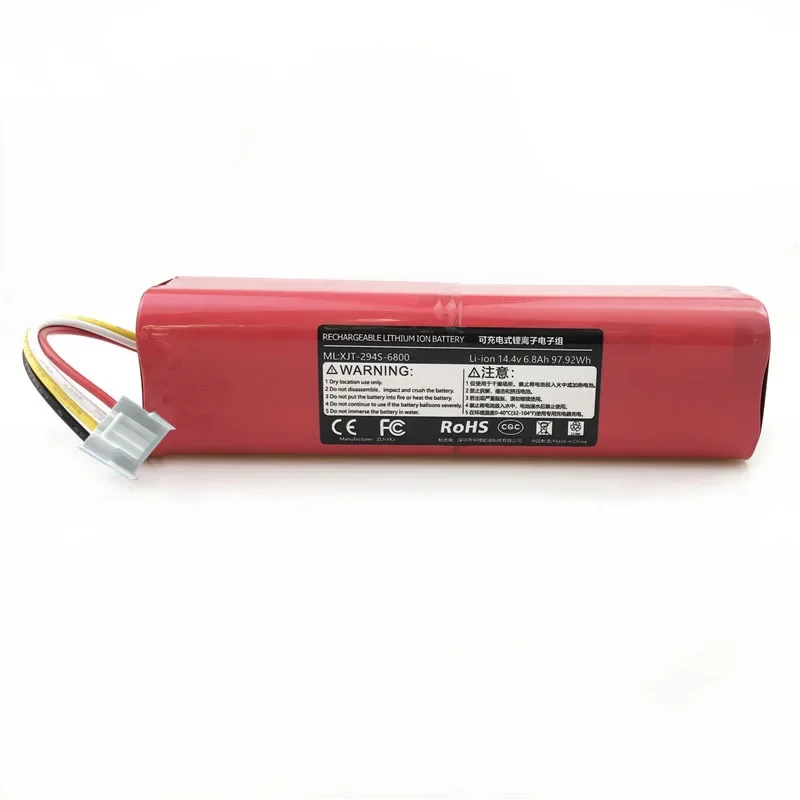 SUN-INTE-278-4S2P INR18650แบตเตอรี่14.4V 6800mAh 100% ใหม่สำหรับหุ่นยนต์อัจฉริยะของ MAX-P trifo
