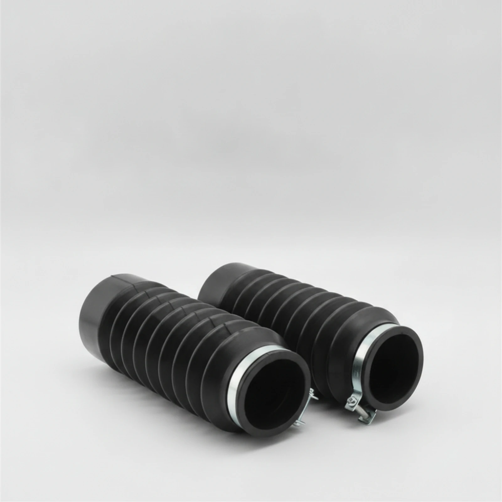 Motorcycle Front Fork Boot Flexible Fork Dust Boots with Clamps Gaiters Dustproof Easy to Install for Motorcyclists