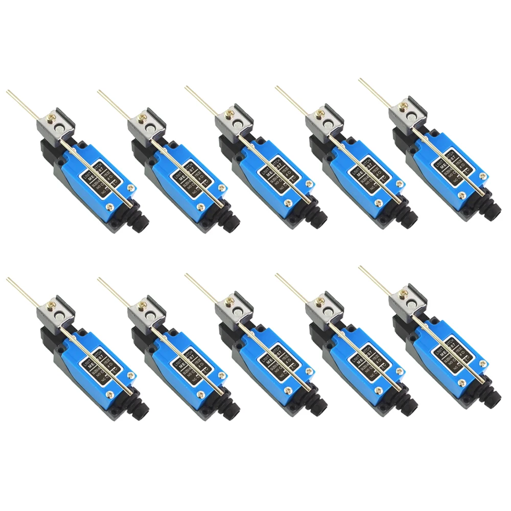 

10pcs Limit Switch ME-8107 Mechanical Control Rotatable Adjustable Lever Mini Limit Switch