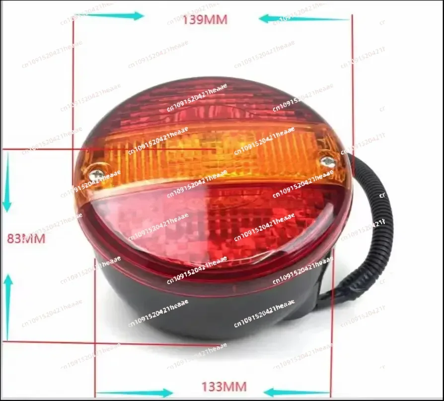 Suitable forTire excavator tail light 200-5/210-5 circular tail light