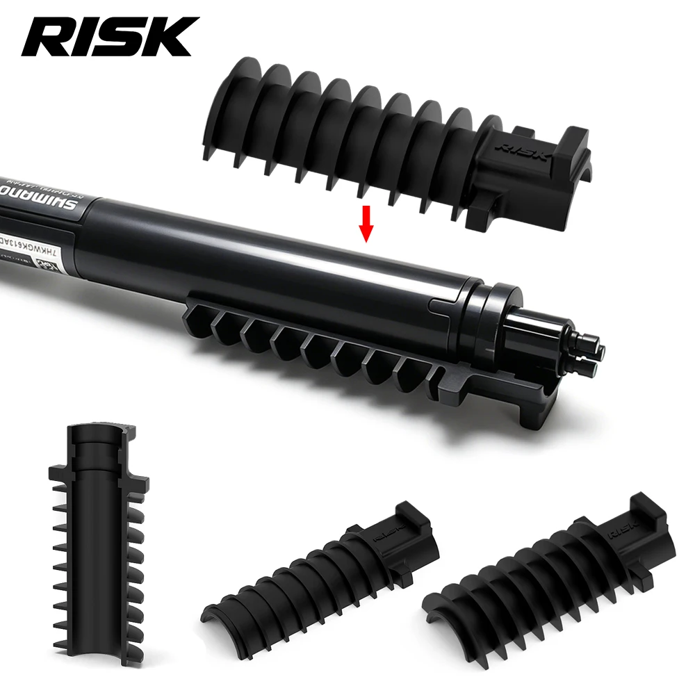 

RISK Bicycle Electric Derailleur Battery Holder Bike TPE Material Battery Holder Conversion Seat Suitable for DI2 27.2/31.6mm