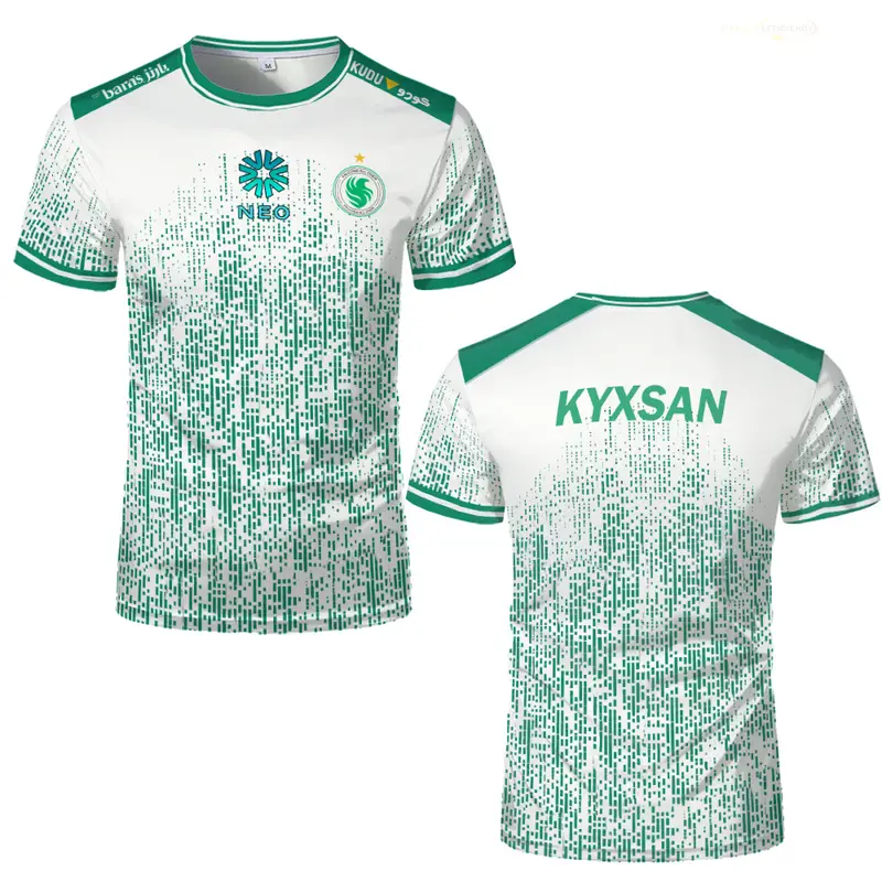 Team Falcons 2025 Training Uniforms CS2 Esports NIKO M0NESY Kyousuke Jersey T-shirts Men's O Neck Tees Gifts Custom Name Clothes - Image 4