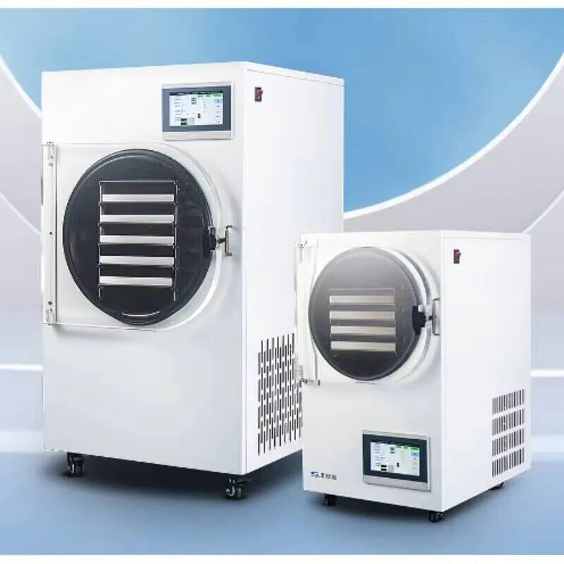 

Lyophilization For Dry Vegetables Fruits Used Drying Equipment Food Freeze Dryer 3-5Kg 4-Trays Household Vacuum