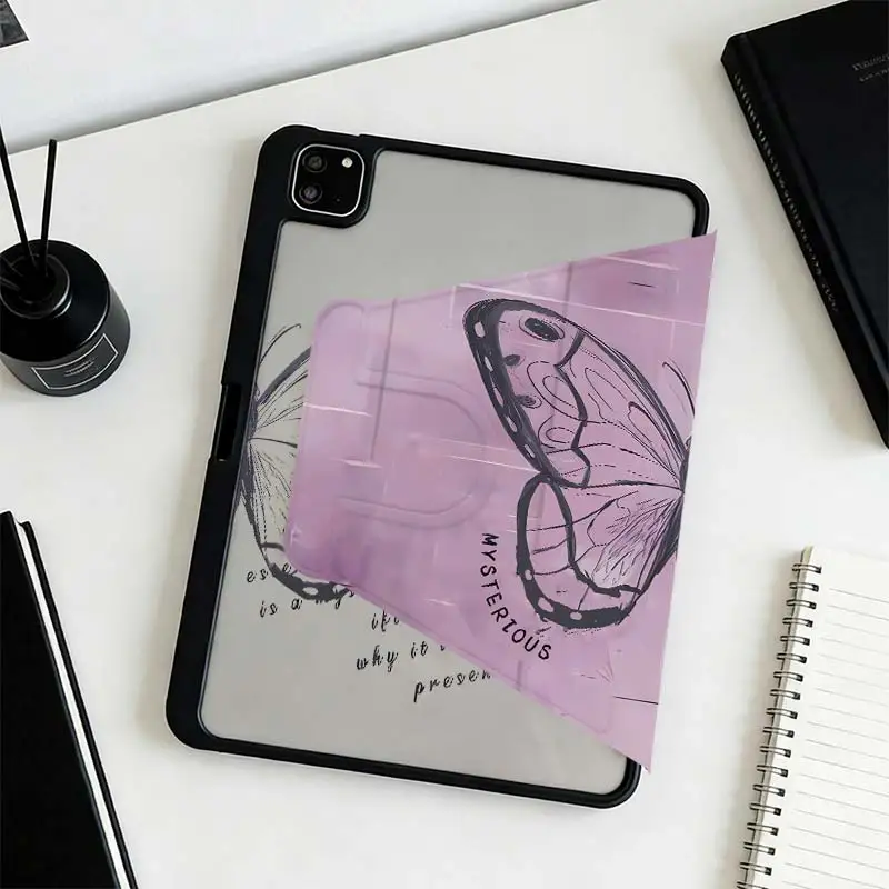 360° Rotate Tri-Fold Smart Case For IPad Mini6 8.3 Pro 10.5 Pro11 iPad A16 2025 11 Air11/13 iPad 10.2 7/8/9 4/5 10.9 10th