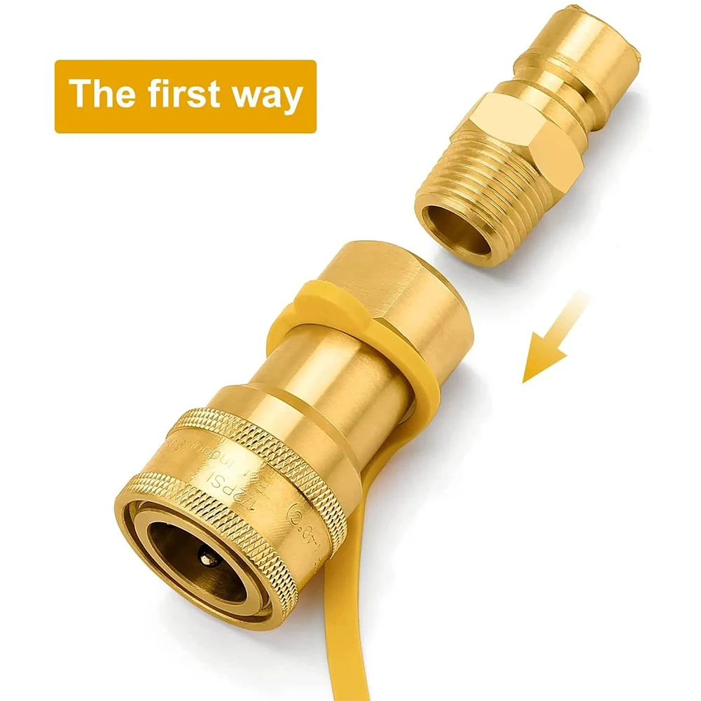 Number Of Pieces Package Content Fittings Gas Quick Connect Gas Quick Connect Application Convenience QDD LP Gas