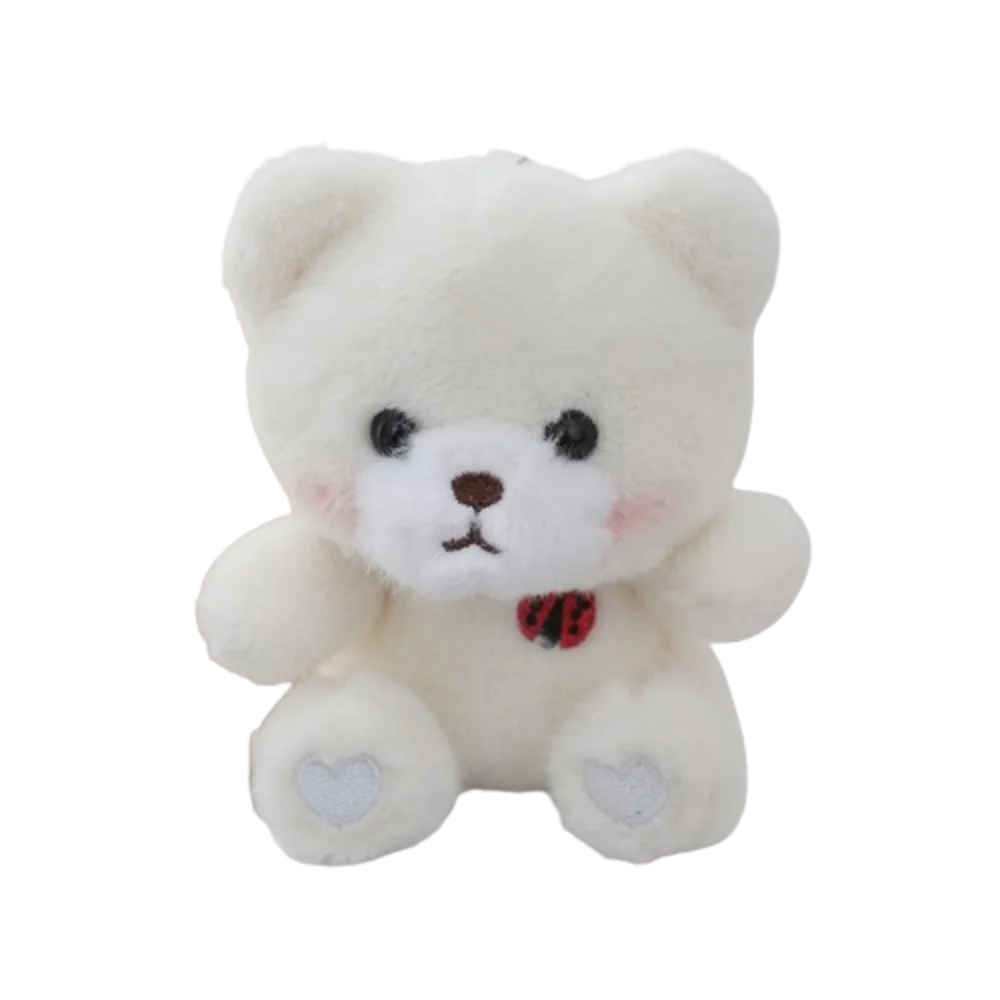 

Мягкие игрушки, плюшевый брелок с медвежонком, вышитая игрушка для пары, плюшевый медведь, сидящая кукла, 13 см, мягкая сумка с медведем, кулон