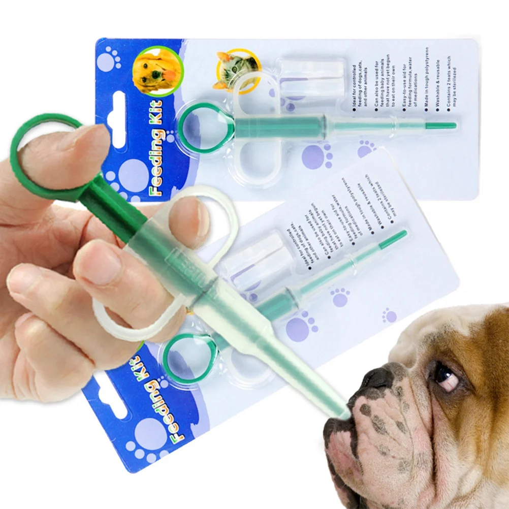 

Pet Medicine Feeder For Dogs Cats Small Animals Reusable Feeding Tool For Formula Medication Water Dog Medicine Feeder Kit