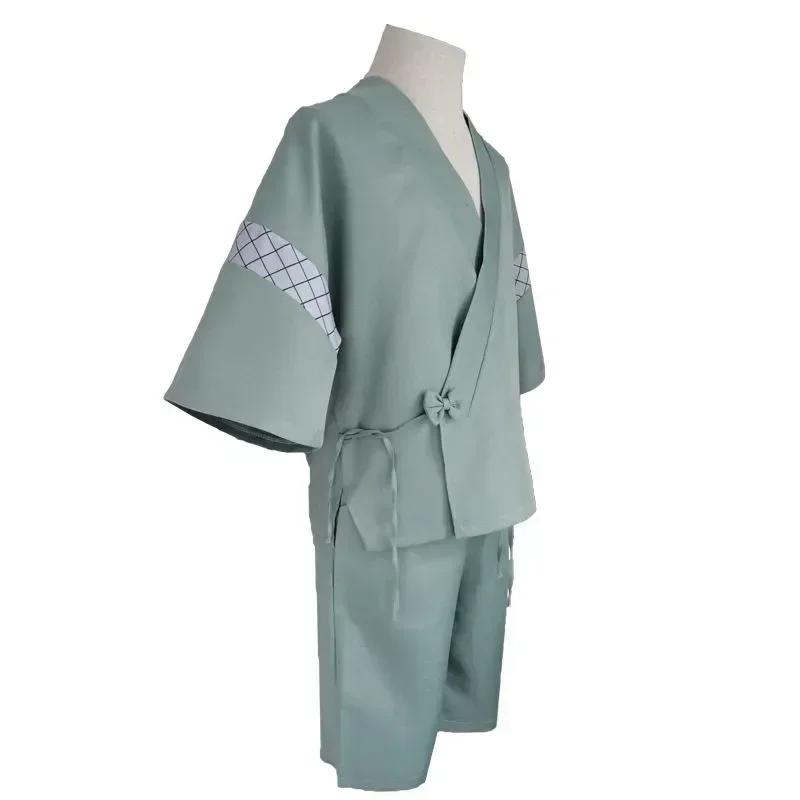 Mikey Costume Cosplay Anime Manjiro Sano Parrucca Cosplay Mikey Kimono giapponese Cardigan Yukata Accappatoio Uomo Donna