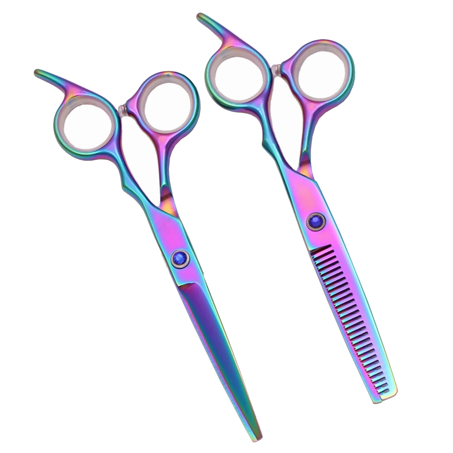 6.0'' Professional Hair Scissors Cutting Shears Thinning Hairdressing Haircut Razors Comb Set Salon Barber & Home Dropshipping