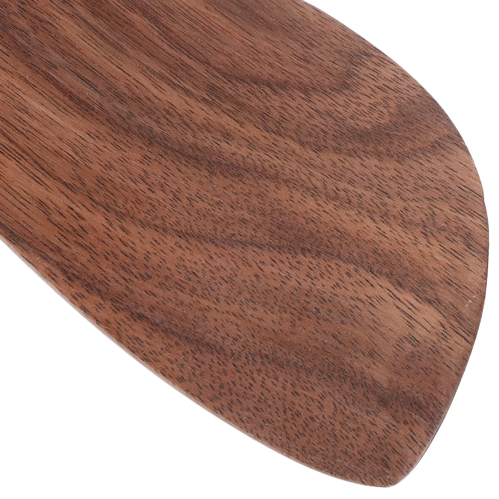 

5Pcs Black Walnut Wooden Spoon Set Elegant Natural Color Kitchen Utensil Long Handle Design Reusable Safe Nonstick