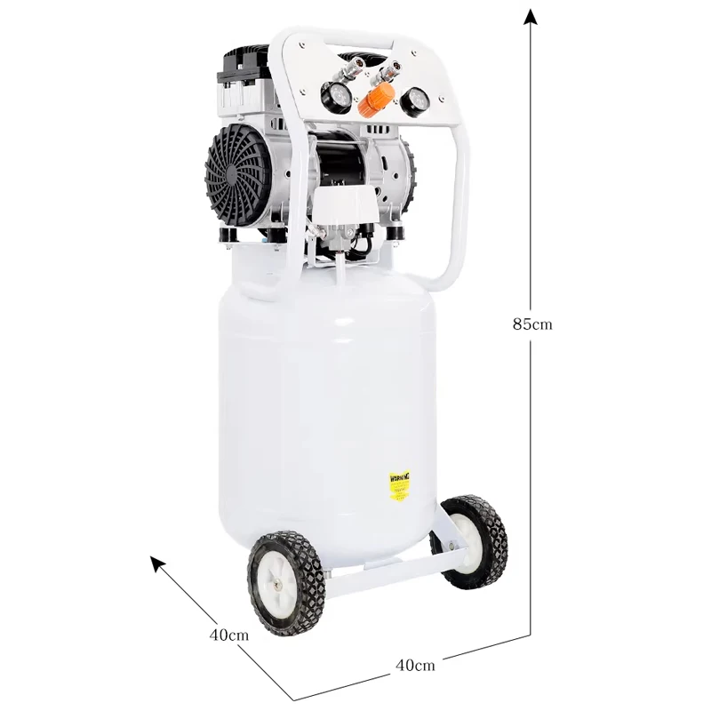 Vertical Oil-Free Air Compressor for Low-Frequency Bass Specialized Air Compressor for Automotive Maintenance 50L(Customized)