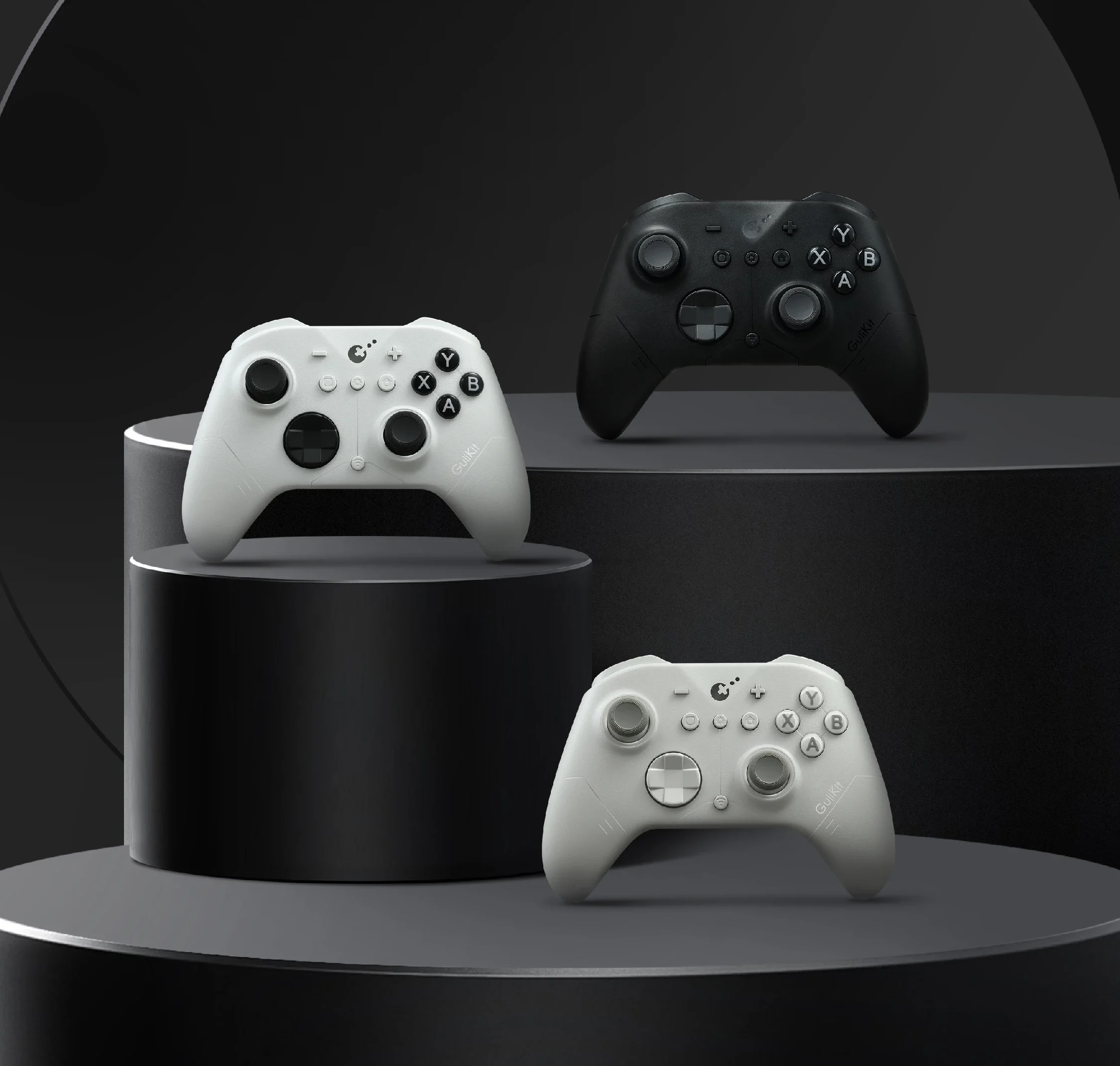 

GuliKit / PRO Беспроводной игровой контроллер для киберспорта, игровой контроллер TMR 4000-уровневые джойстики для Windows/Switch/Android/Switch 2 Wake-up