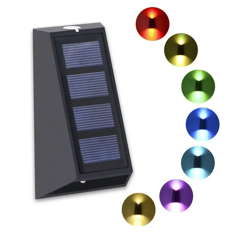 

Solar Wall LED Light, Outdoor Waterproof Light, Garden Decoration Street Light, Electric Outdoor Wall Intelligent Light Control