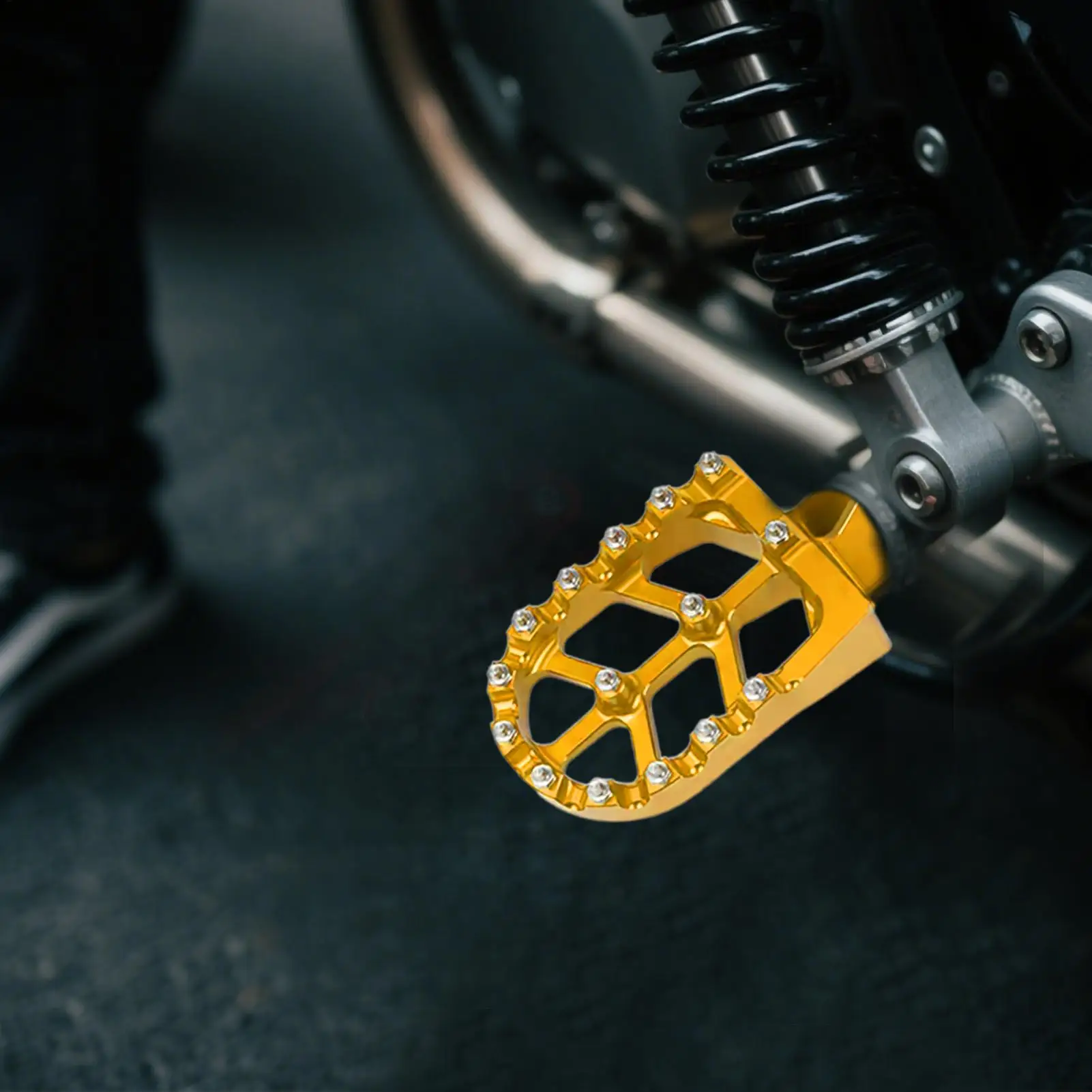 

1 Pair Motorcycle Footpegs For Surron Ultrabee Ultra Bee SUR RON Pegs Electric Bike Rest Footpegs Adjustable Anti-slip Pedals
