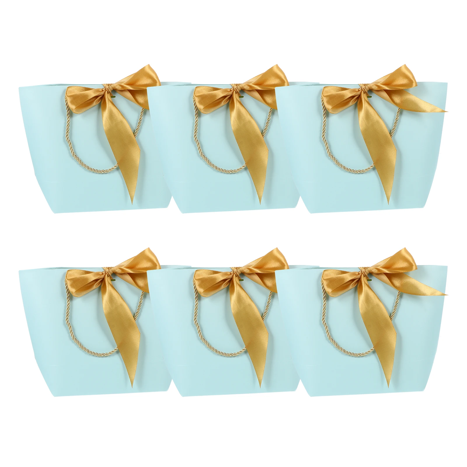 

Shopping Paper Bag Wrapping Hand Carry Present Packing Storage Grocery Tote Pouch Bags