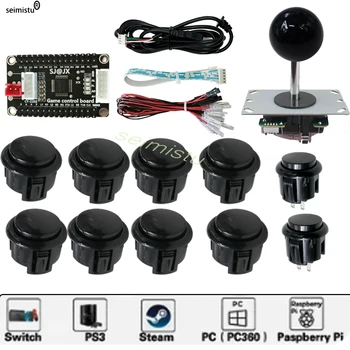 Arcade Joystick Copy Sanwa Neo Geo Arcade Game Diy Kit Raspberry Pi XBOX360 Android PS3 In