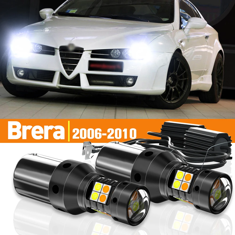 

Двойной сигнал поворота для Alfa Romeo Brera 2006-2010 2007 2008 2009 аксессуары Canbus, 2 шт.