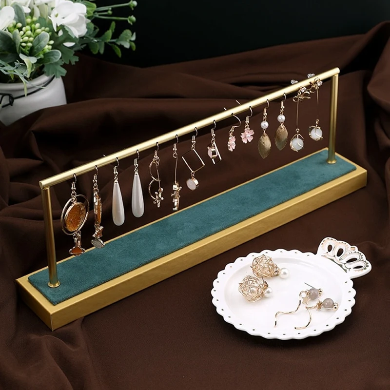 Earring Organizer Jewelry Display Rack Stand Studs Pendant Jewelry Holder Earrings Showcase For Home Decor image 3
