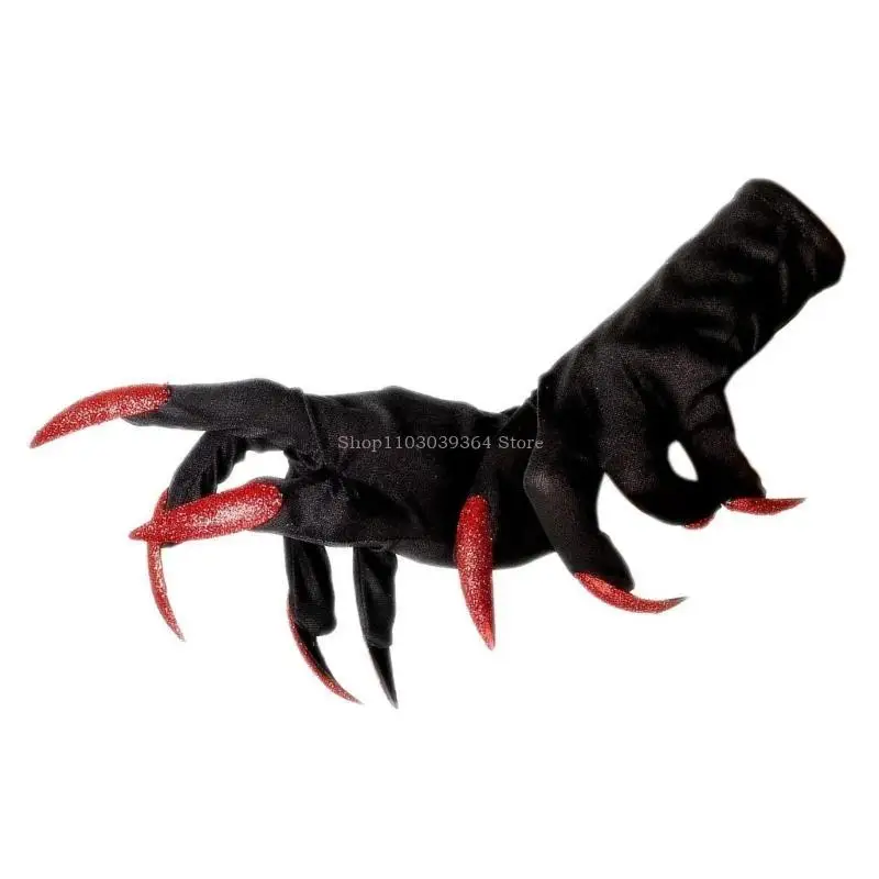 Devil Scary Long Rittens Spirits Corchs Ręce Rękawiczki Rękawowe Rękawiczki Rękawice na święta Halloween