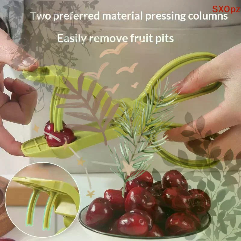 Multi-Functional Pit Remover For Cherries Hawthorns Red Dates Olives, Creative Pitter Small Kitchen Gadget For Home Use